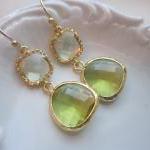 Peridot Earrings Green Citr..