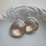 Peach Champagne Earrings L..